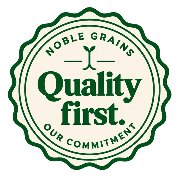 Noble Grains. Quality first. Our commitment.
